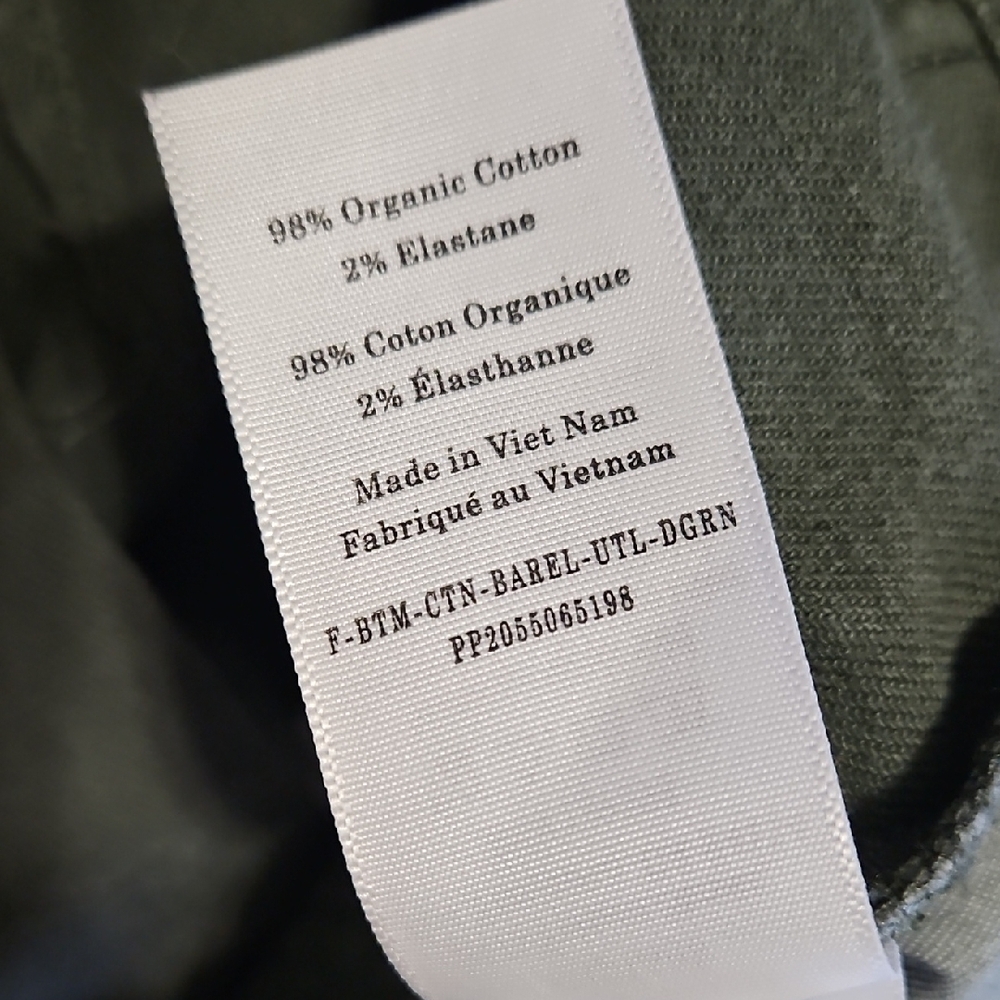 Everlane Utility Barrel Pant - Dark Forest - Size 2 - Picture 6 of 7